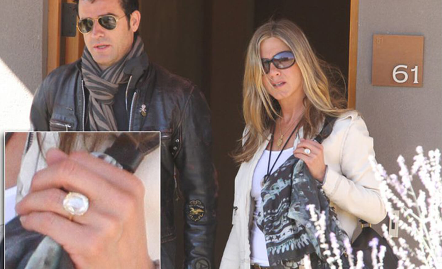 玫瑰形切工天然钻石，专属于你的独特光彩贾斯汀·塞洛克斯 (Justin Theroux) 与詹妮弗·安妮斯顿 (Jennifer Aniston) 的玫瑰形切工订婚天然钻石戒指 (图片来源：Jason Thomas/FilmMagic)