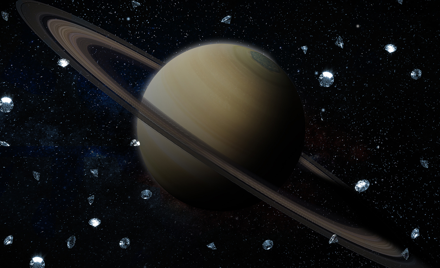 一颗会下“钻石雨”的星球——土星