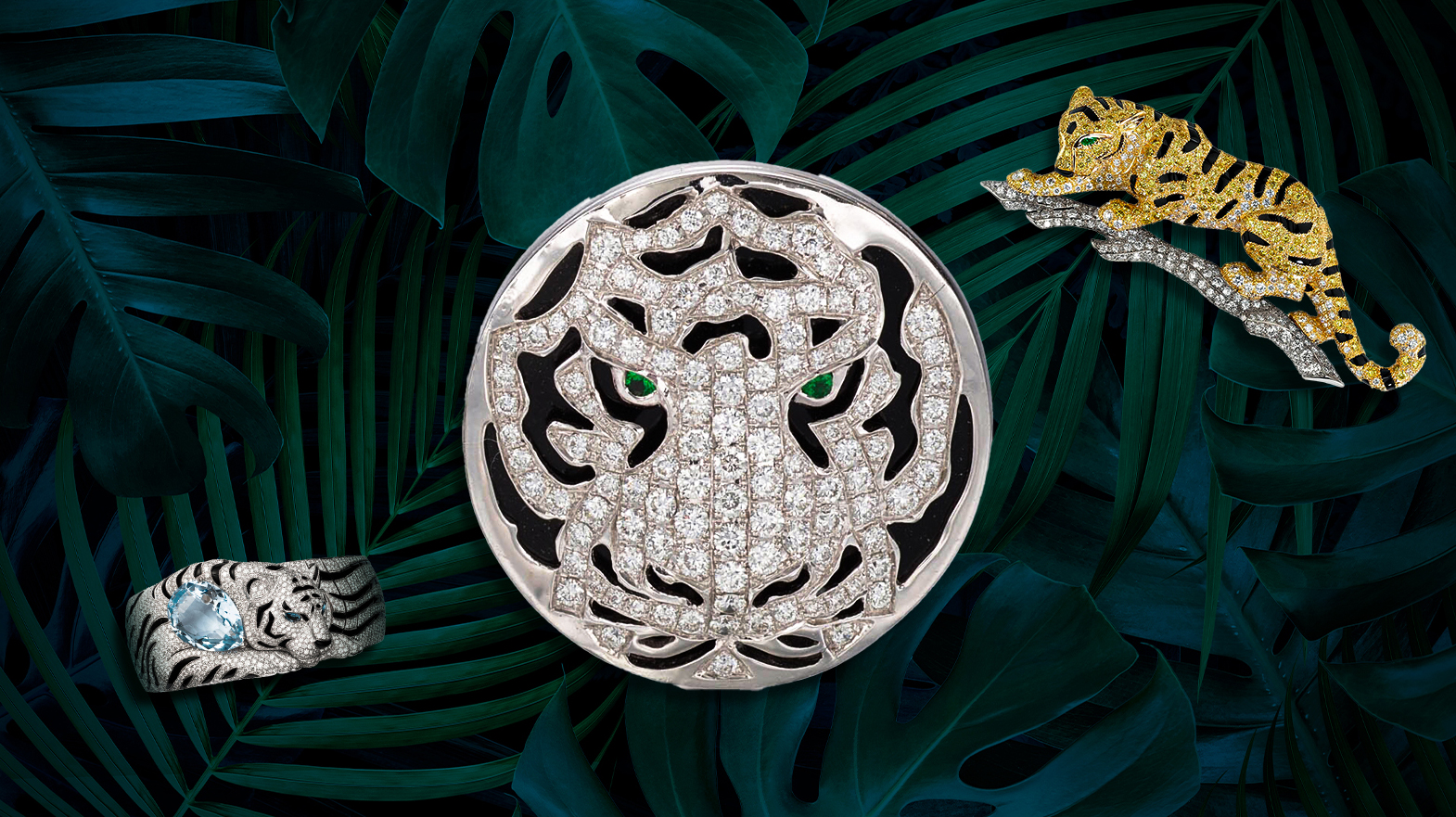 当天然钻石邂逅东方瑞兽，新年如虎添“钻”