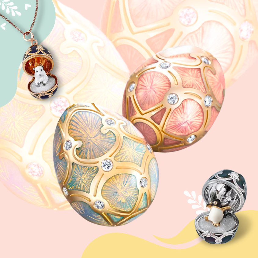 百年华丽的复活节彩蛋