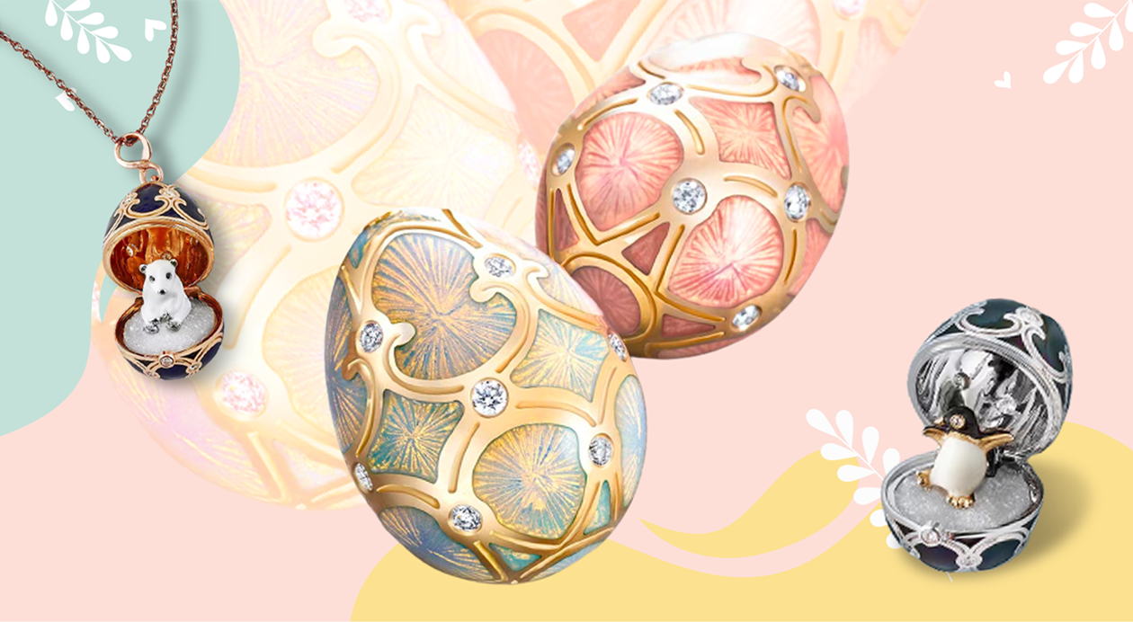 百年华丽的复活节彩蛋