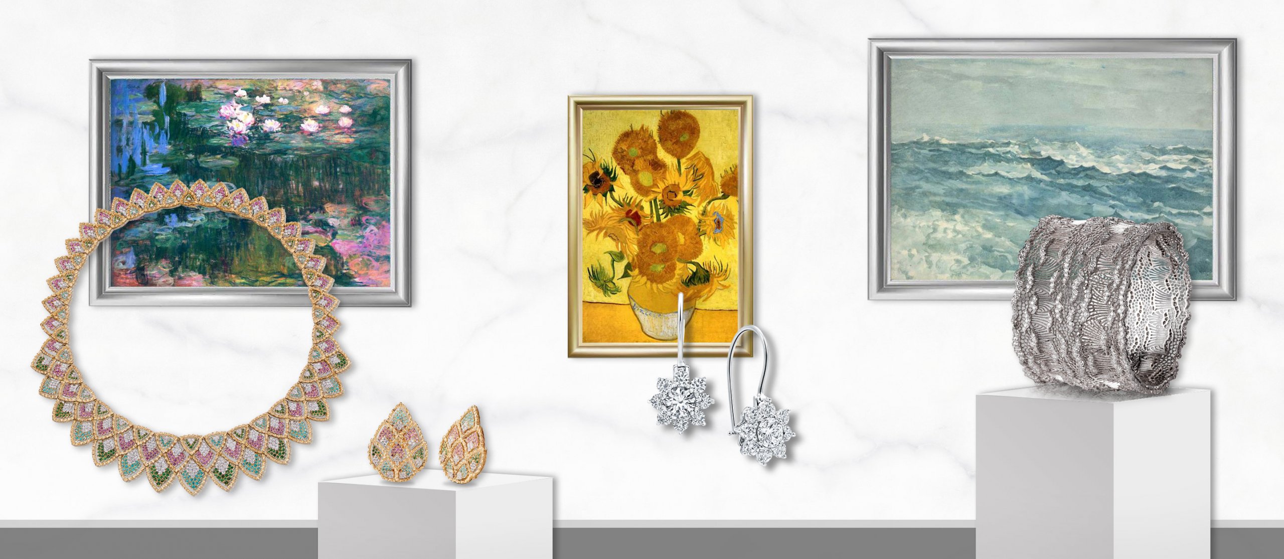 天然钻石绘就的不朽画作