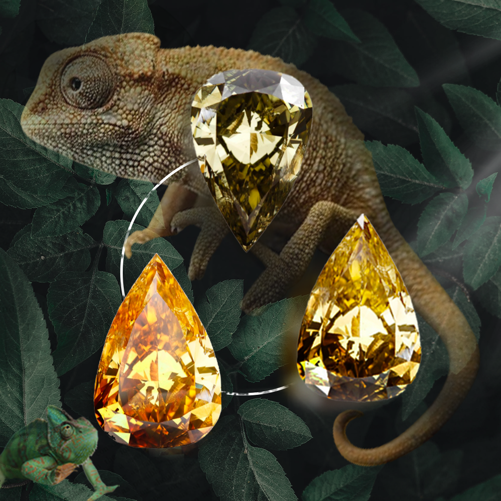 变色龙钻石的不解之谜