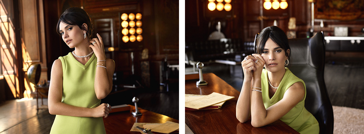 天然钻石协会携手新晋全球大使莉莉·詹姆斯（Lily James）发布全球广告大片