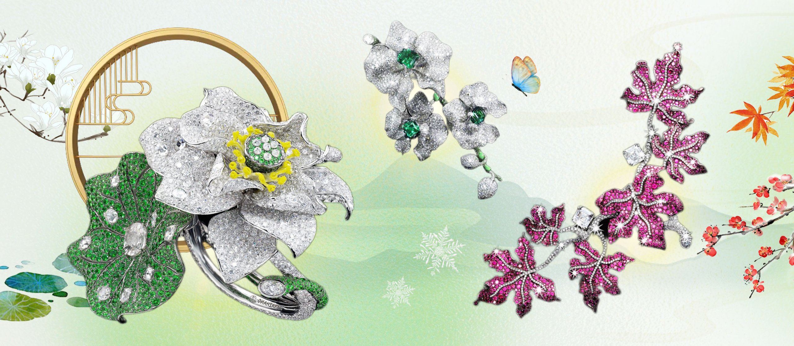 用天然钻石装点“中国的一年”