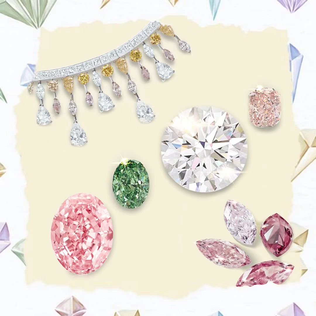 探索4C标准，了解天然钻石背后的色彩科学