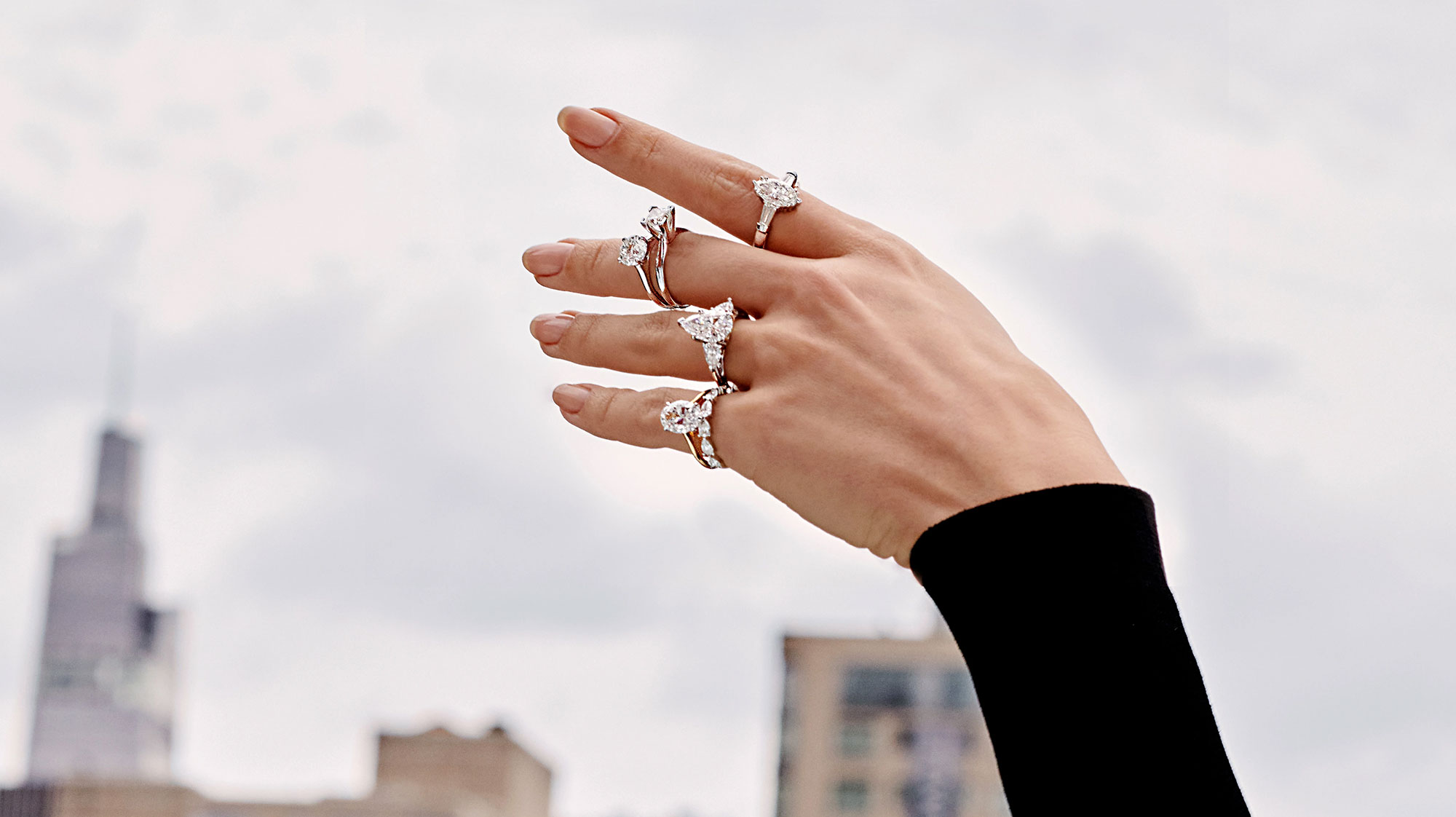 虚拟试戴，找到最适合你的天然钻戒