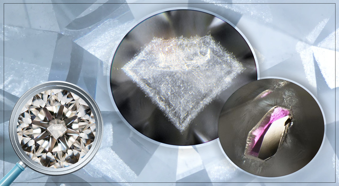 蕴藏在天然钻石内的缤纷世界