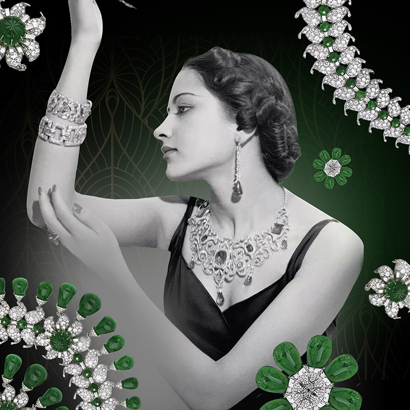 “行走的珠宝箱”——巴罗达大公夫人