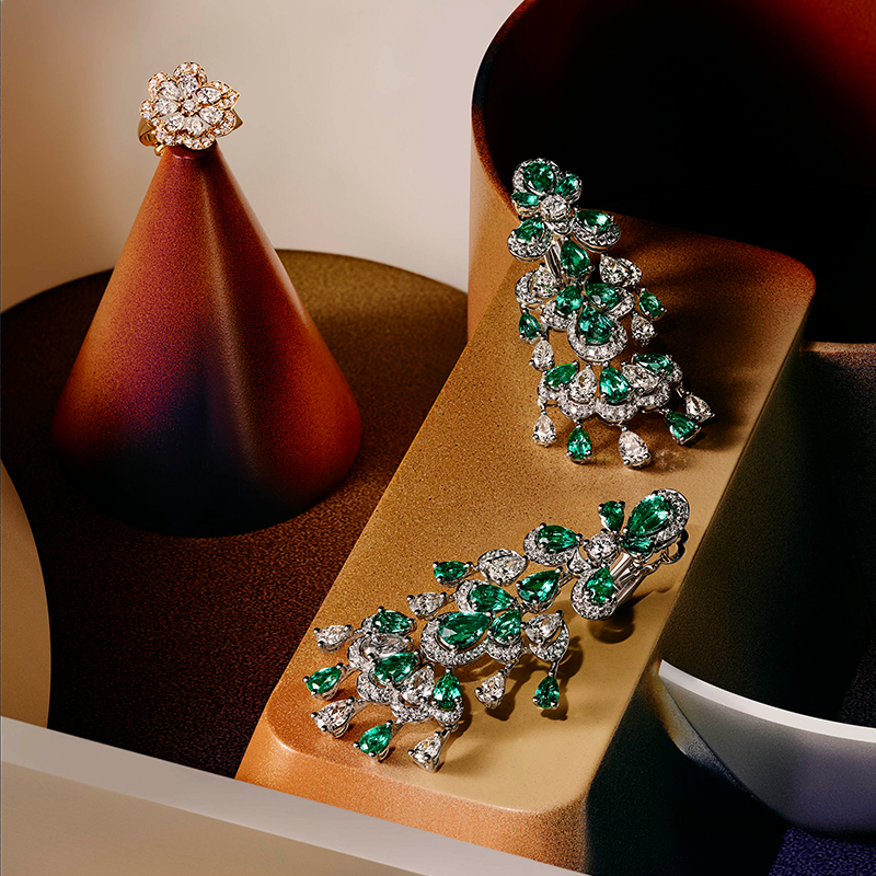 千形万态，折射钻光肌理