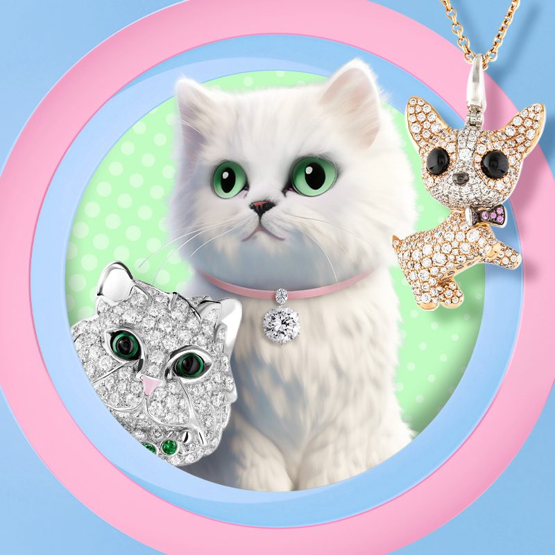 珠宝进入“萌”时代，萌宠钻饰大合集
