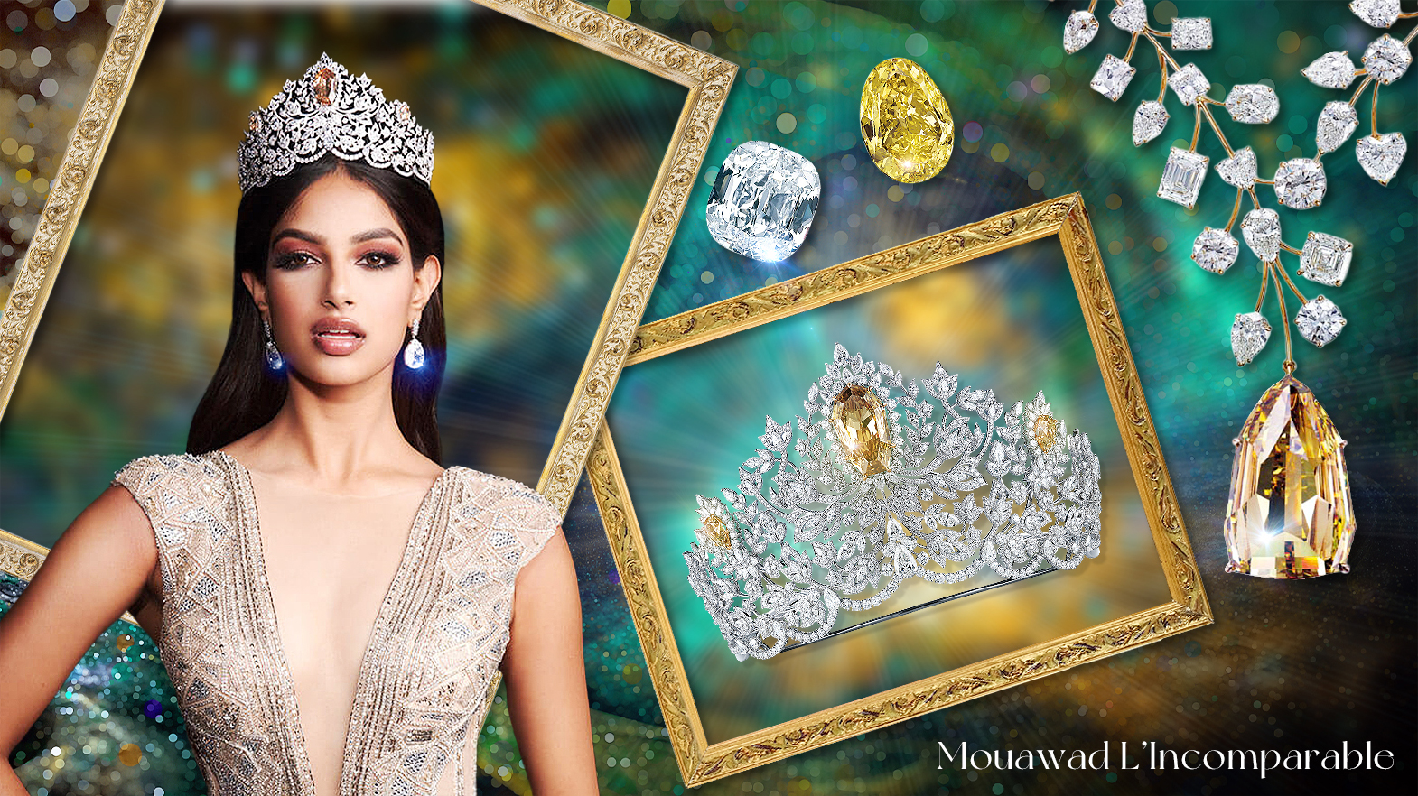 世界名钻一路相随，成就无与伦比的璀璨