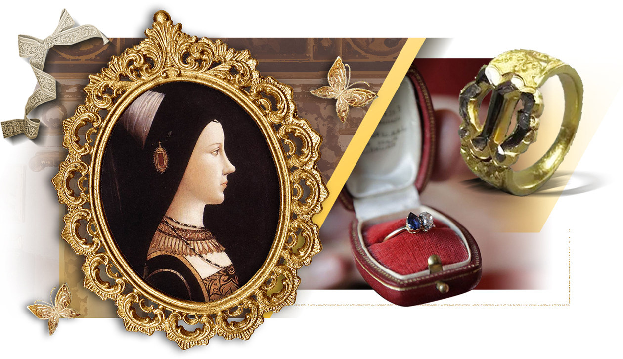 百年前的婚戒都是什么样？法国玛丽公主的订婚戒