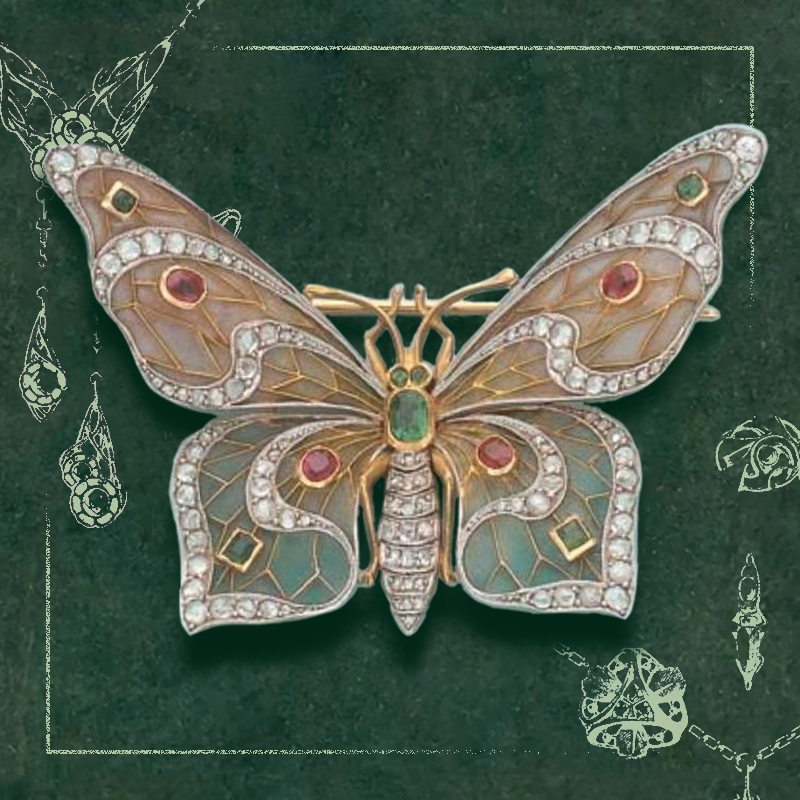 新艺术首饰中的浪漫与自然