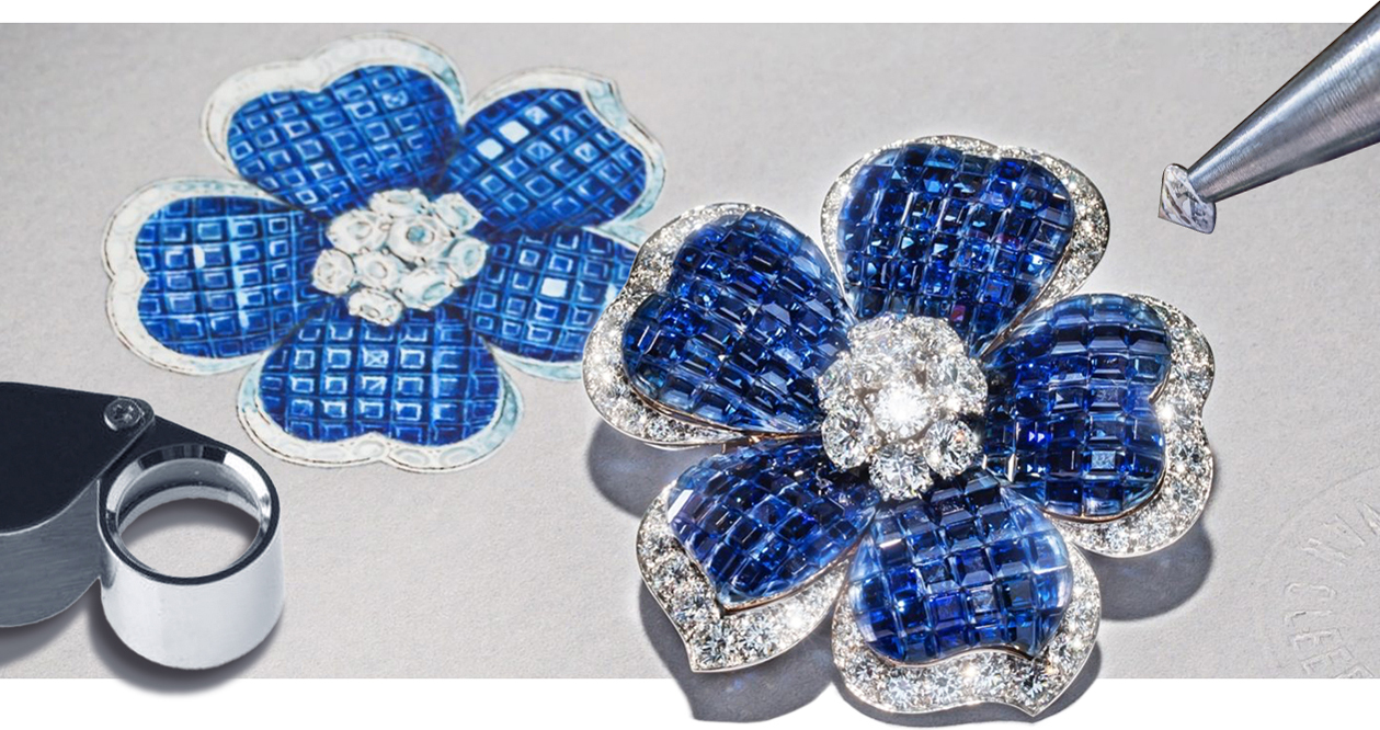 隐秘而美好，是一种镶嵌艺术？Van Cleef Arpels, Grand Gloxinia胸针