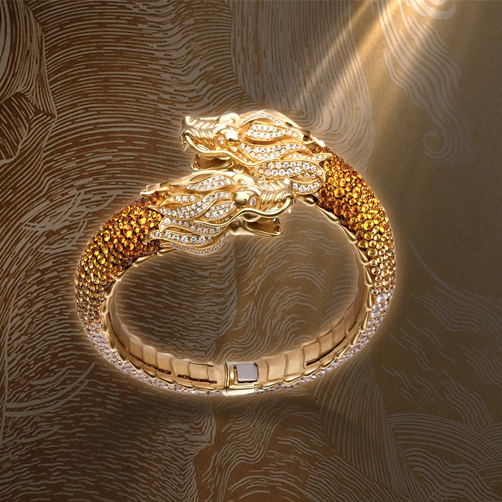 探秘龙形珠宝的瑰丽传说