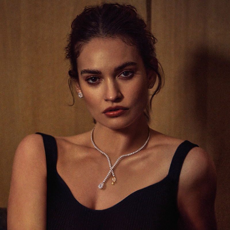 天然钻石偕她闪耀非凡