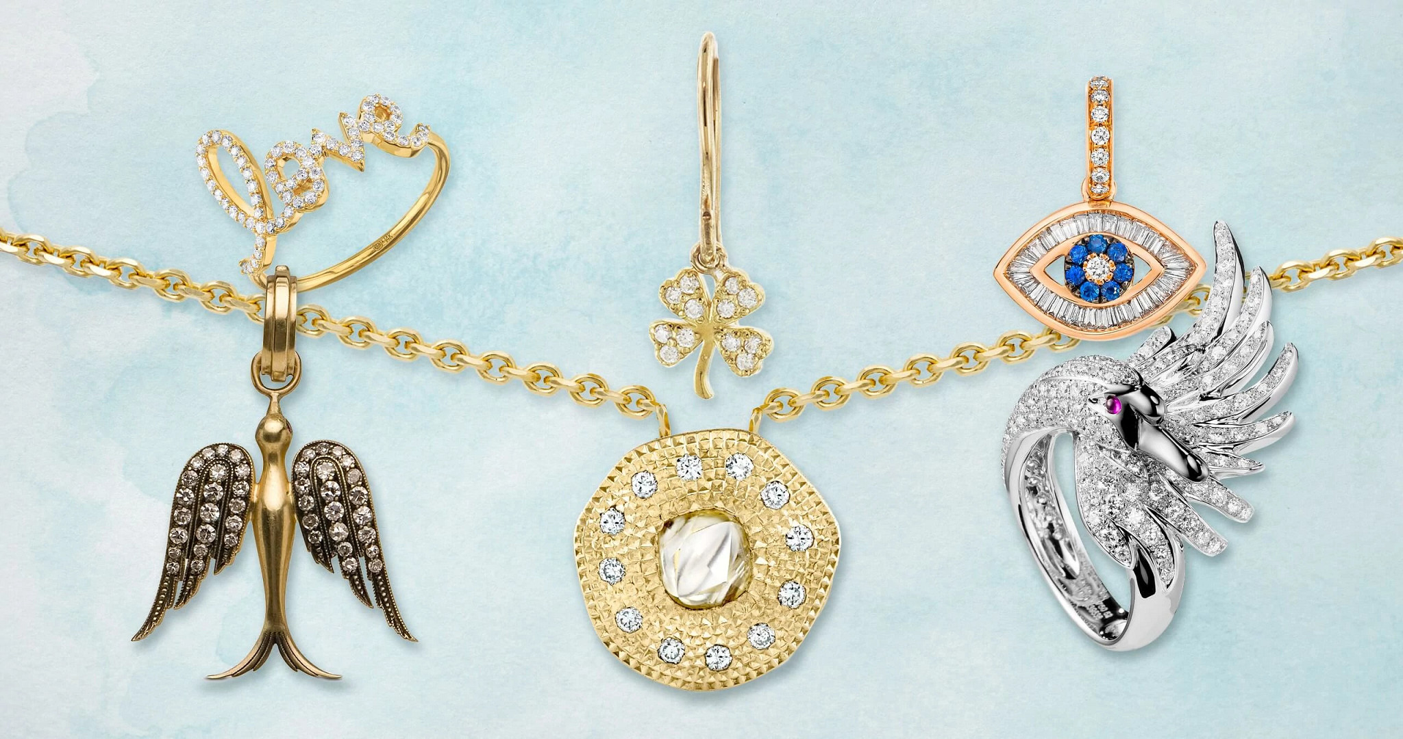 极富意义的天然钻石首饰，赋予了人们无尽的希望和守护