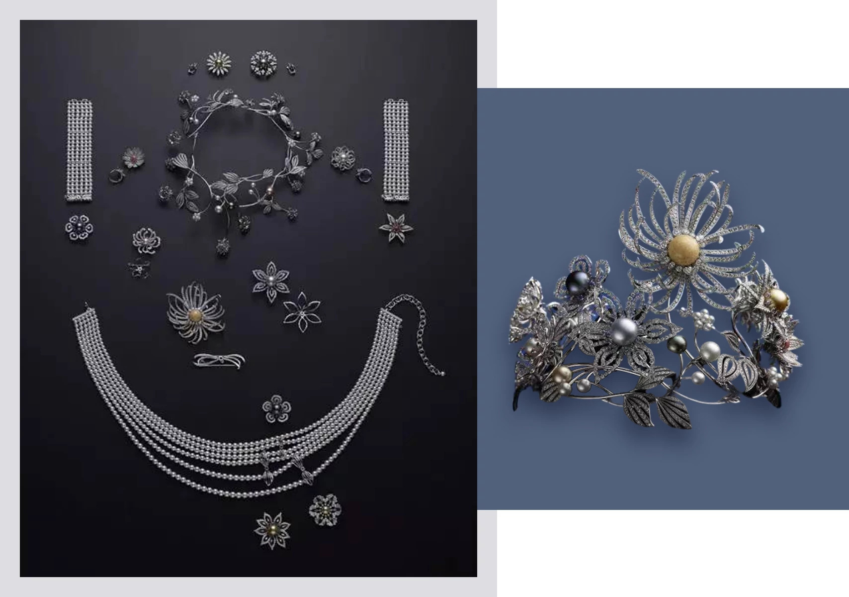 MIKIMOTO Dream & Pearls皇冠可拆卸为11种造型