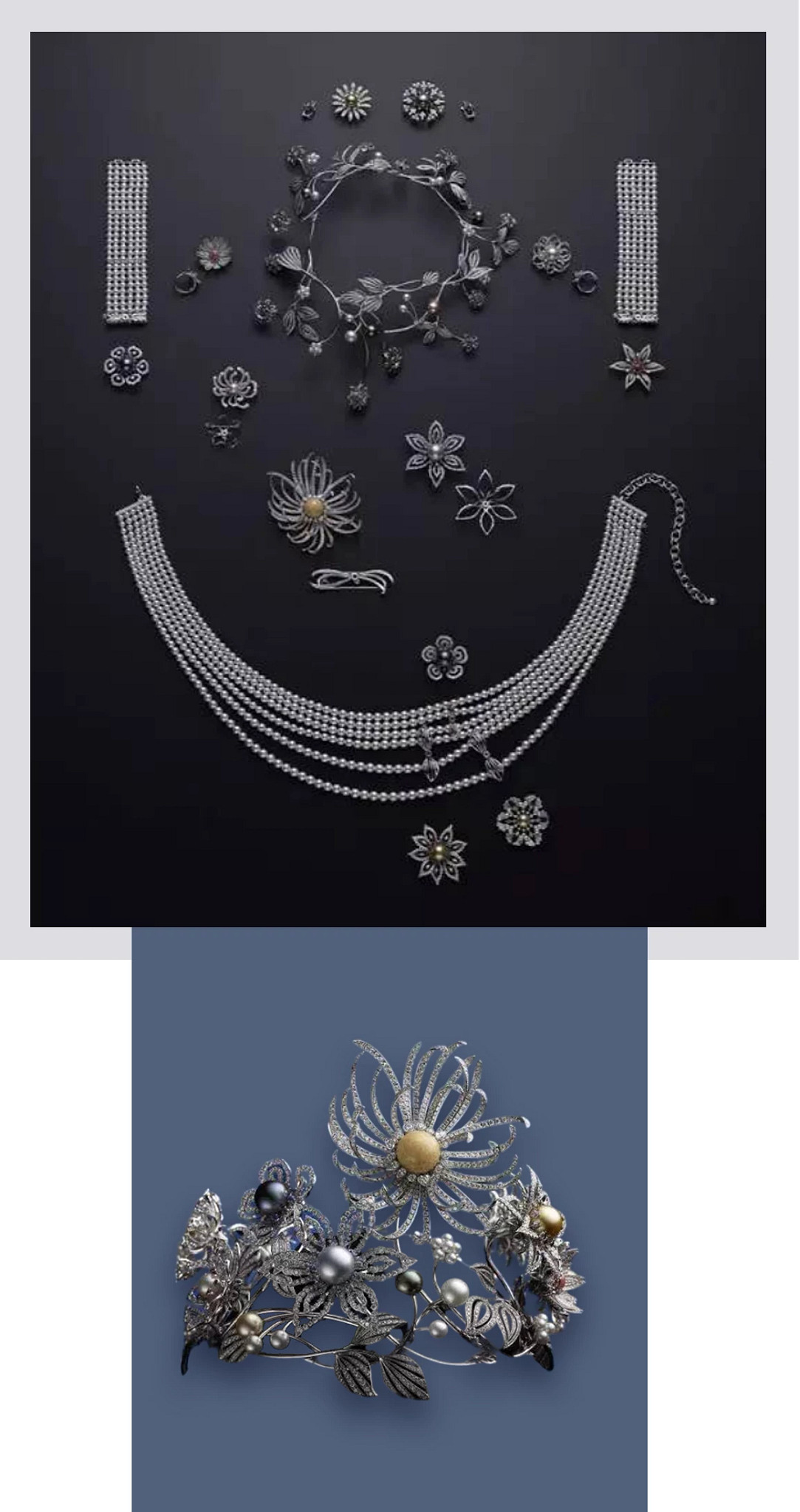 MIKIMOTO Dream & Pearls皇冠可拆卸为11种造型