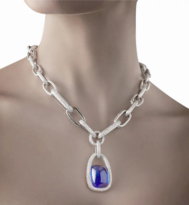 Pomellato 宝曼兰朵 La Gioia高级珠宝 Tanzanite Chain项链