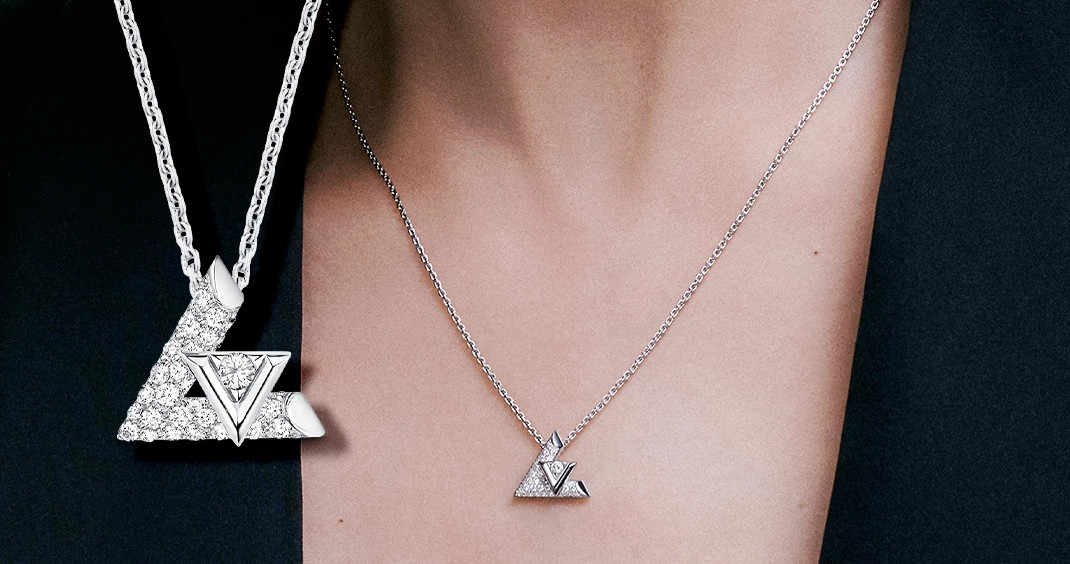 LOUIS VITTON LV VOLT ONE天然钻石项链