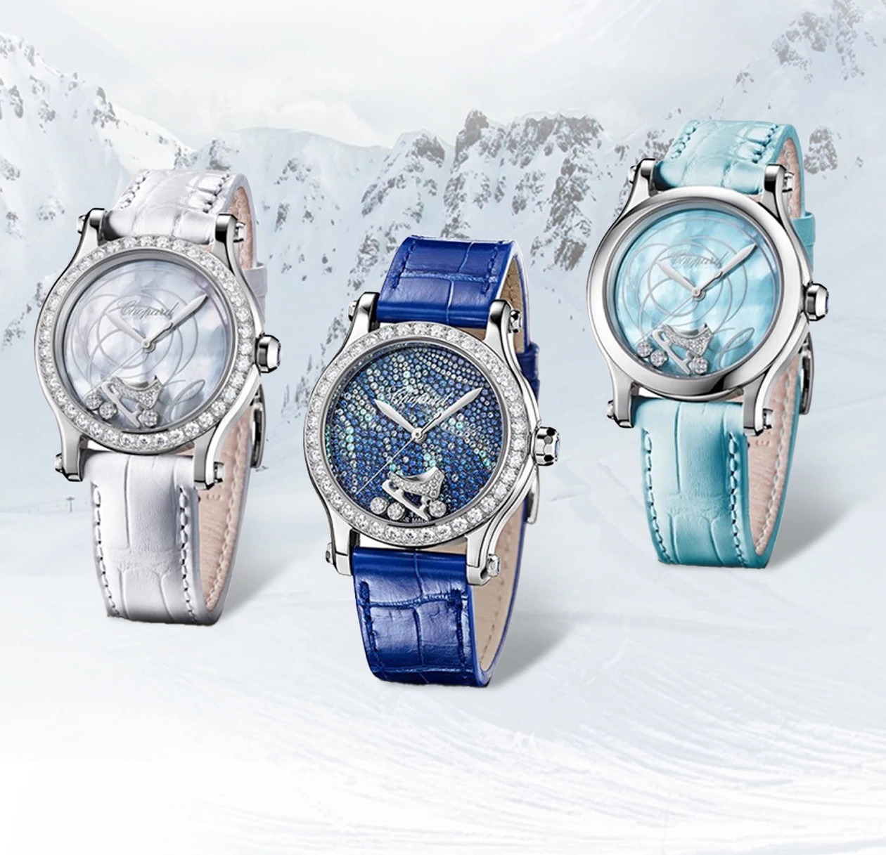 Chopard Happy Sport 系列 Tatiana Navka 特别版腕表