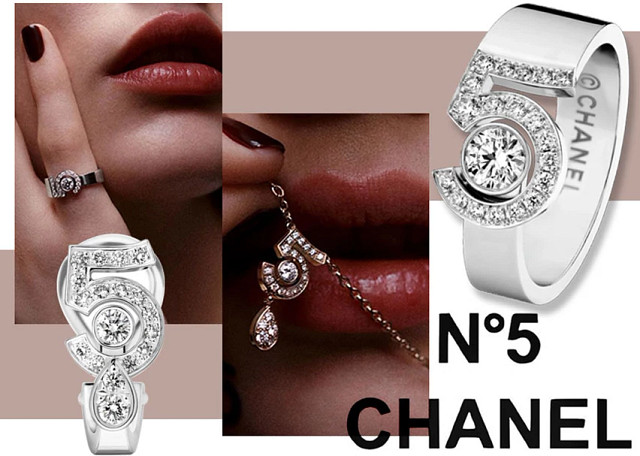 chanel的「N˚5」珠宝系列
