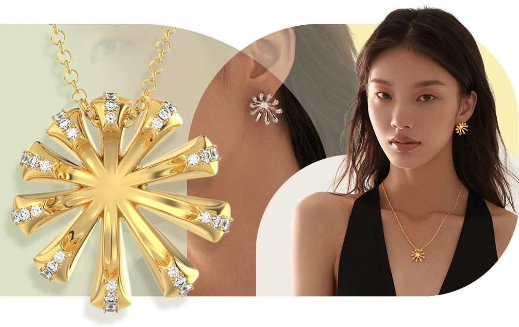 Mistova Jewelry-NOVA12系列-生辉系列项链、耳钉