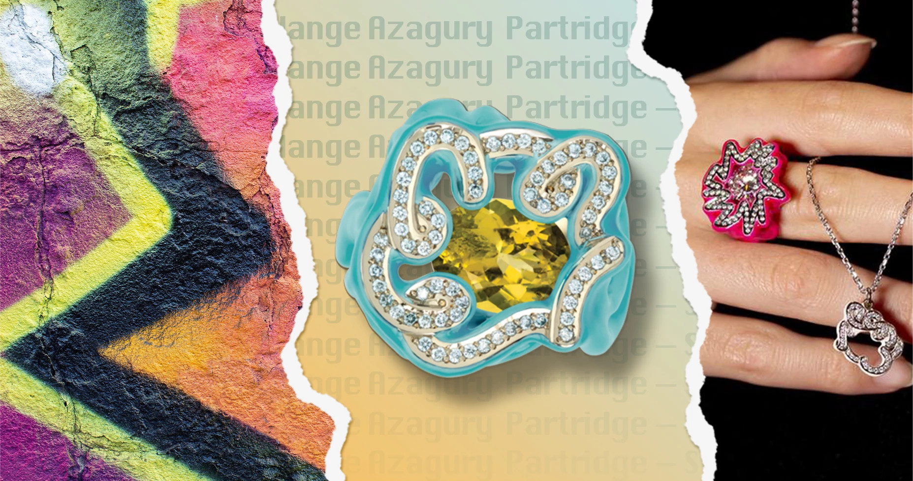 Solange Azagury-Partridge涂鸦钻饰