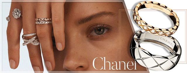 Chanel COCO CRUSH天然钻石戒指