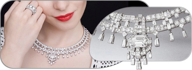 Van cleef & Arpels Fabulous Fifties 天然钻石项链