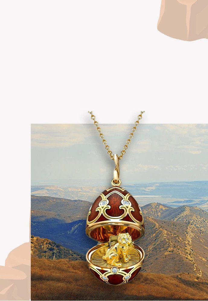 Fabergé法贝热Heritage彩蛋挂坠