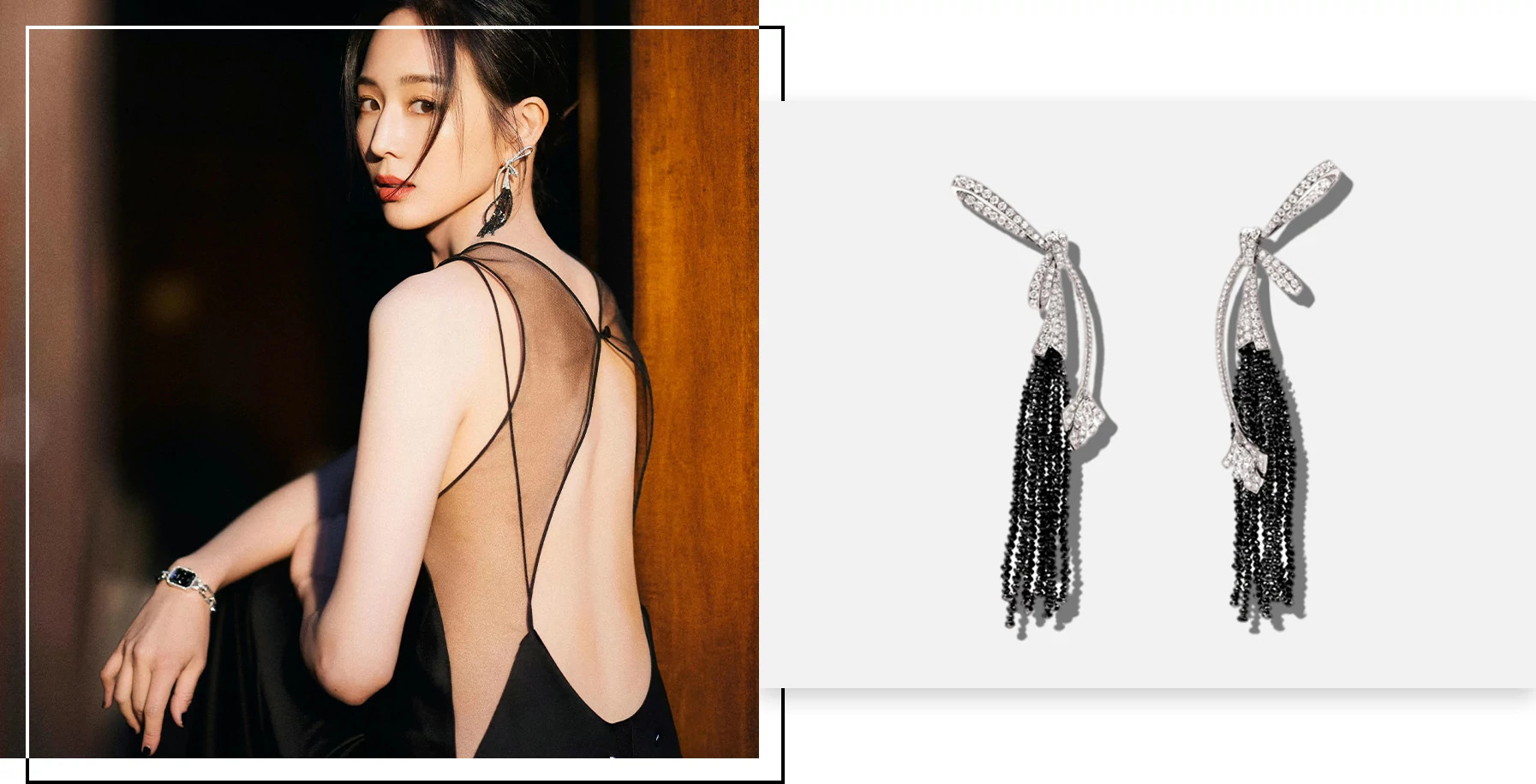 CHANEL香奈儿臻品珠宝PLUME DE CHANEL系列耳环