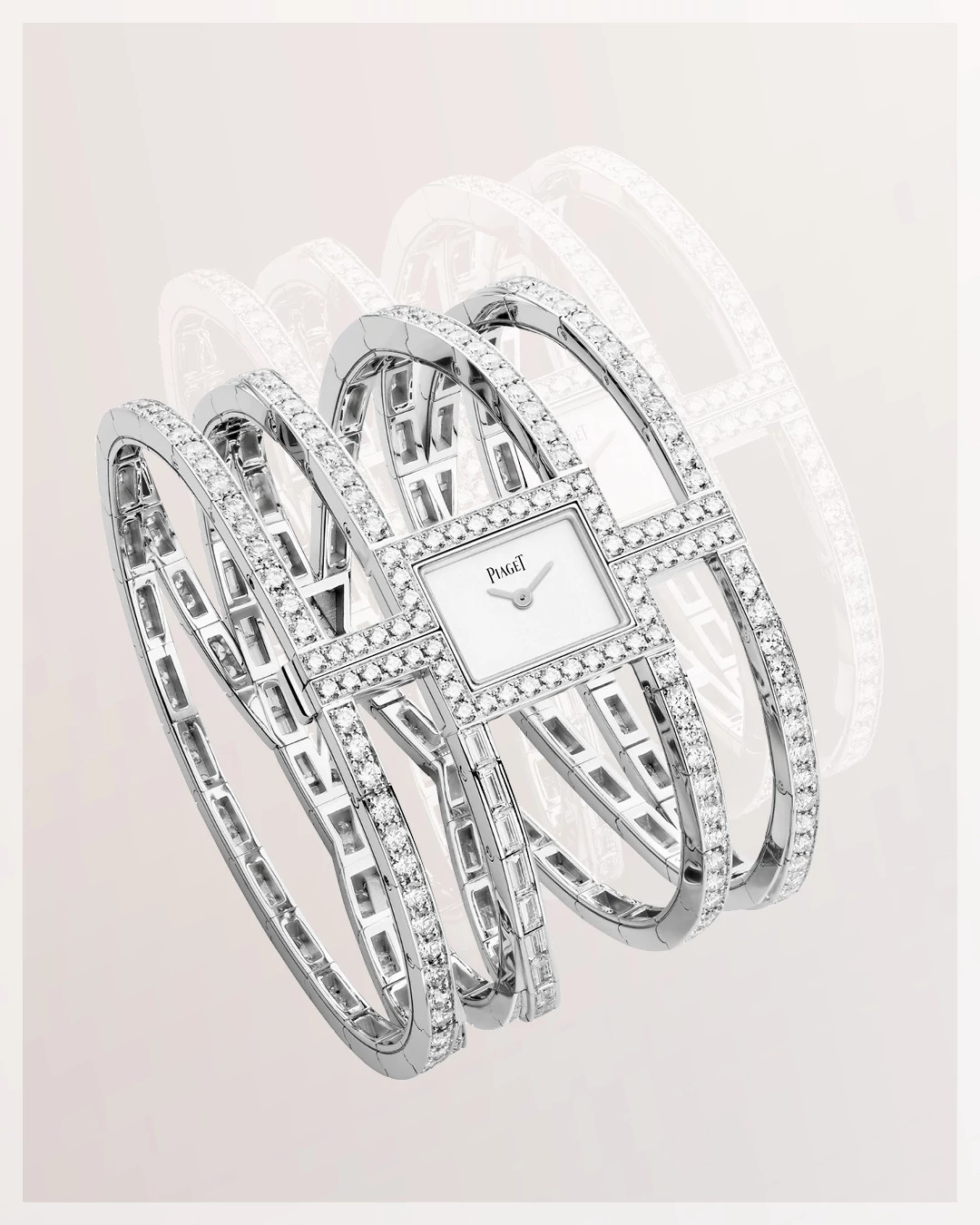 伯爵（Piaget）Précieuse Manchette天然钻石腕表