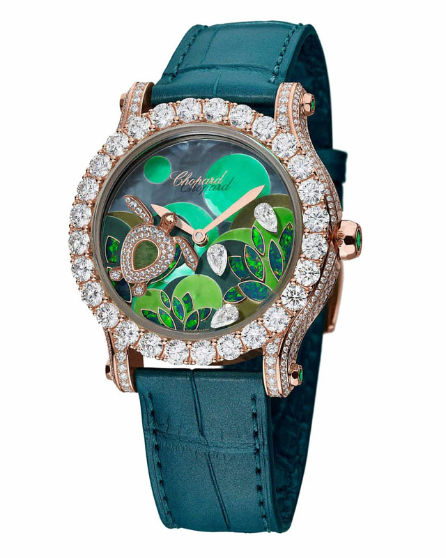 萧邦Happy Sport系列Métiers d’Art Turtle腕表