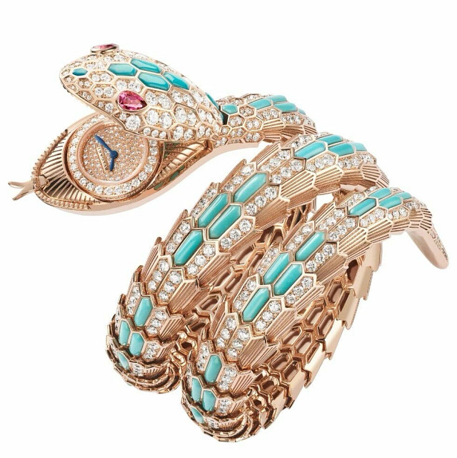 宝格丽Serpenti Misteriosi高级珠宝腕表
