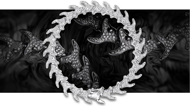 Serpent's Trace白金项链