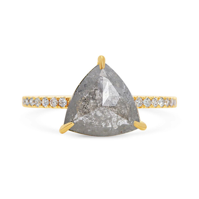 Rachel Boston Jewellery三角形钻戒