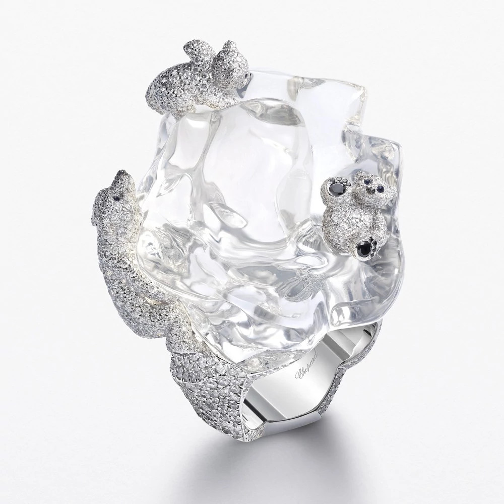Polar Bear 白金戒指