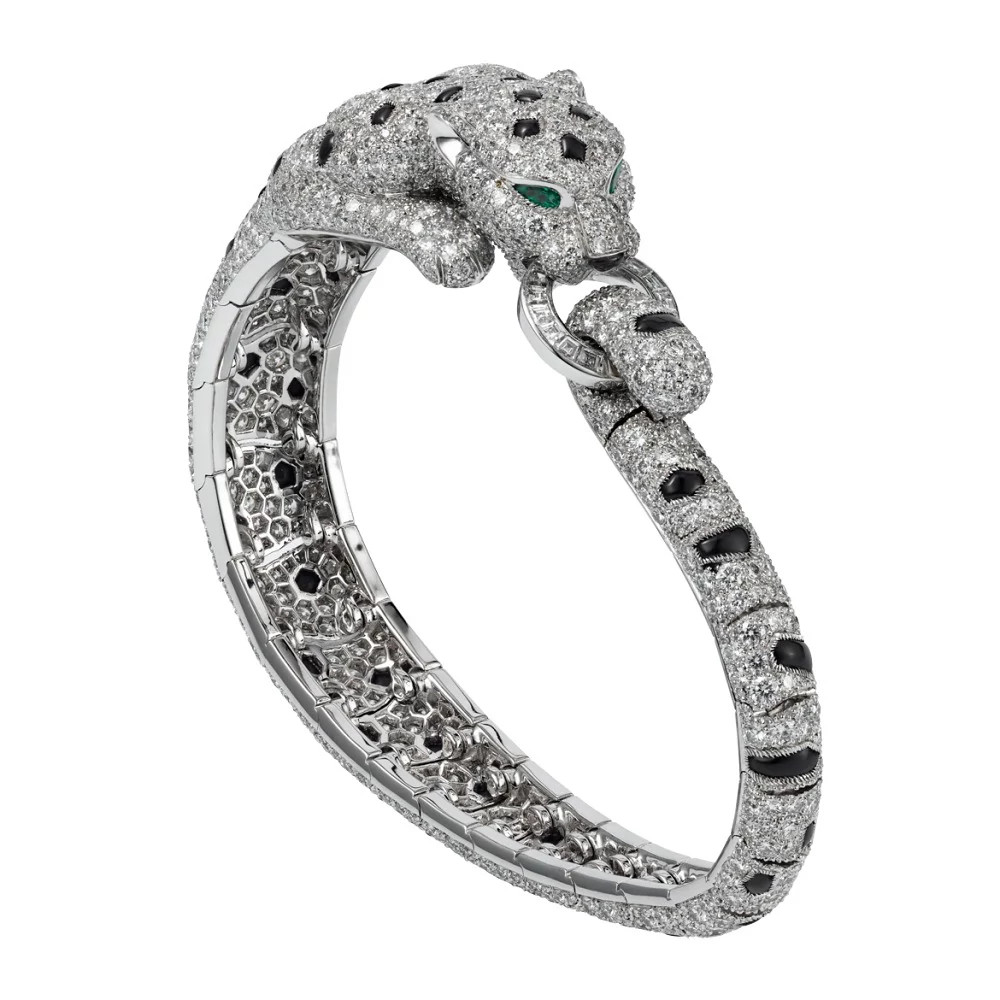 Panthère de Cartier 白金手镯