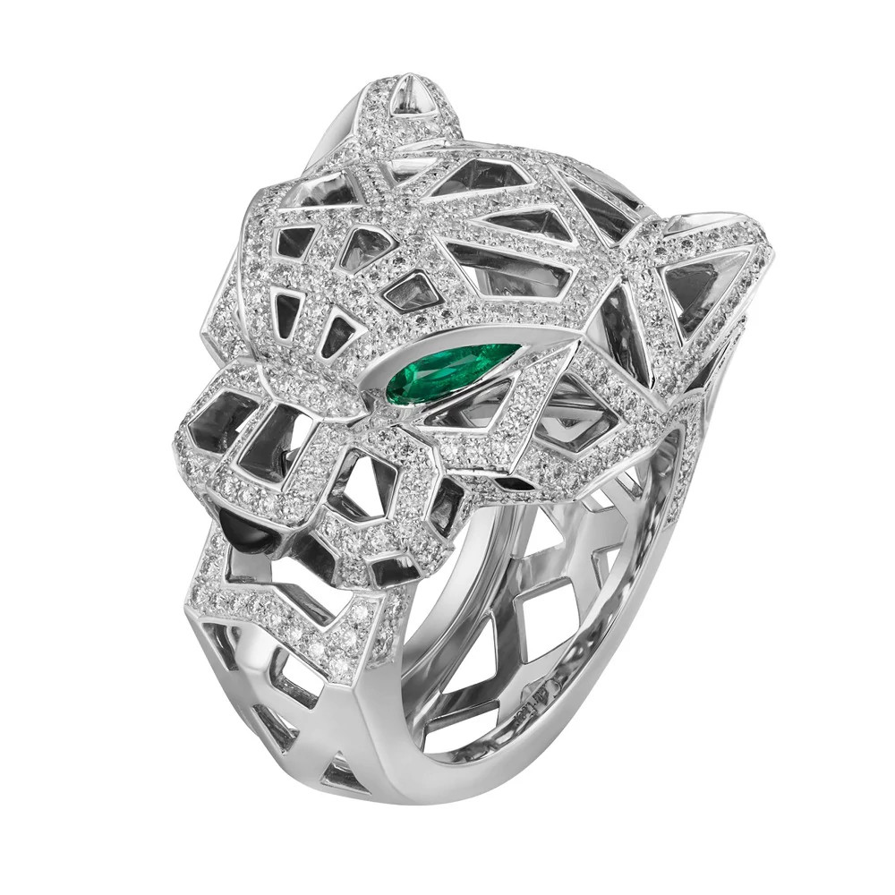 Panthère de Cartier 白金戒指