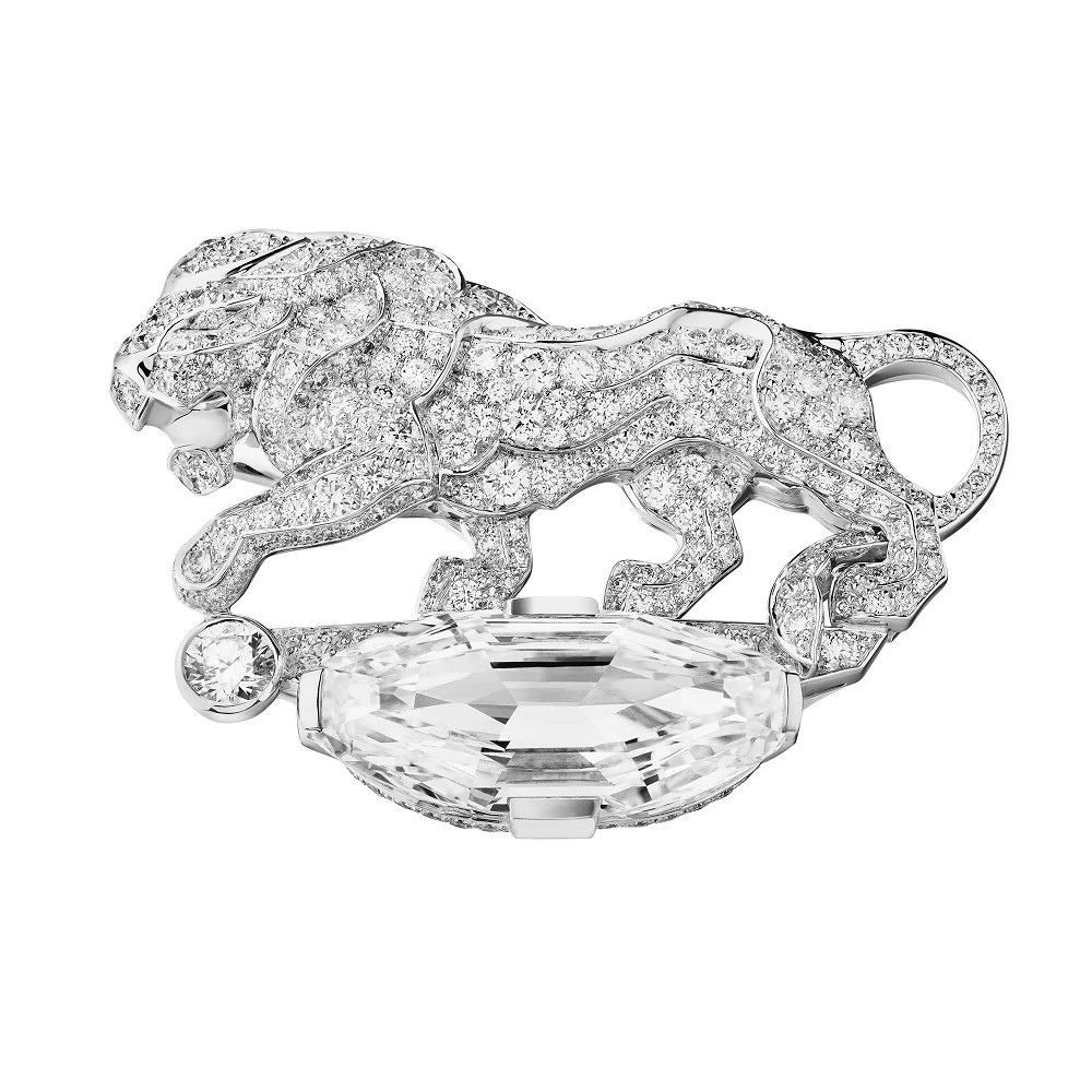 Lion Secret 白金戒指