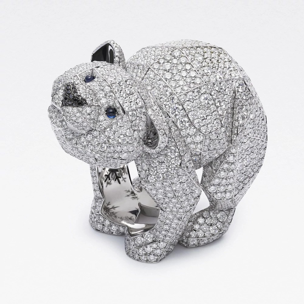 Polar Bear 白金戒指