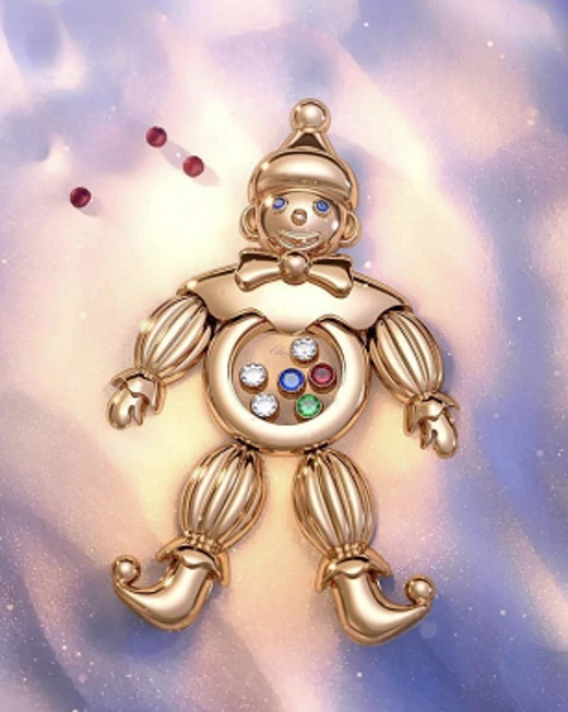 CHOPARD萧邦小丑形象珠宝