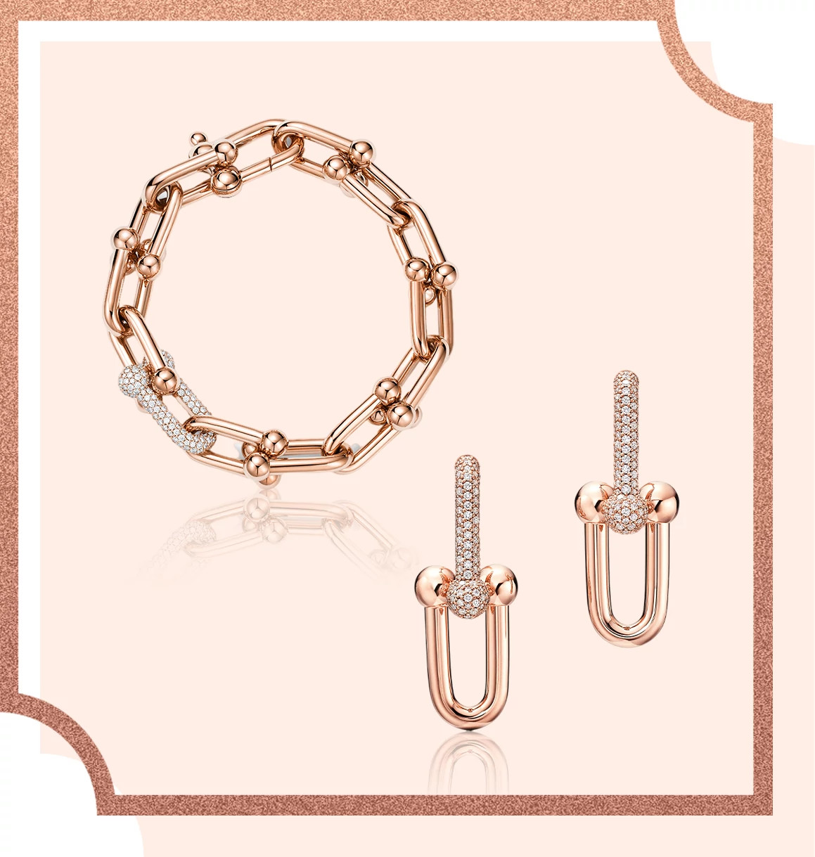 Tiffany蒂芙尼 HardWear系列手镯、耳环