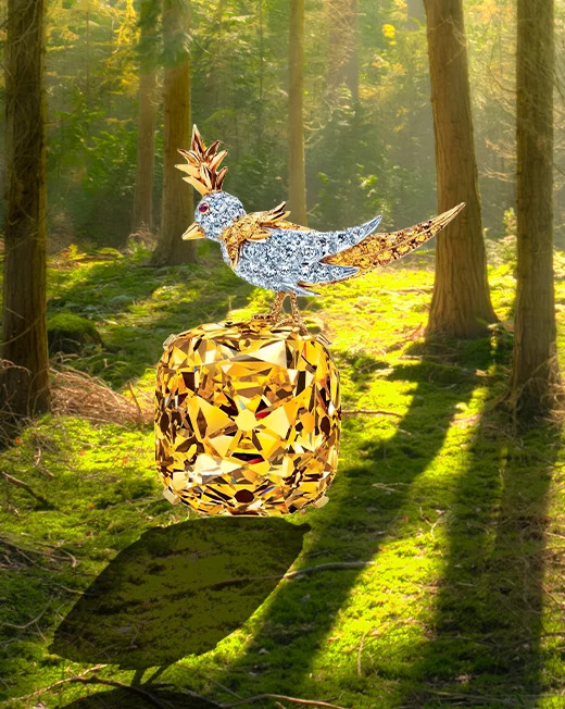 蒂芙尼天然钻石胸针
