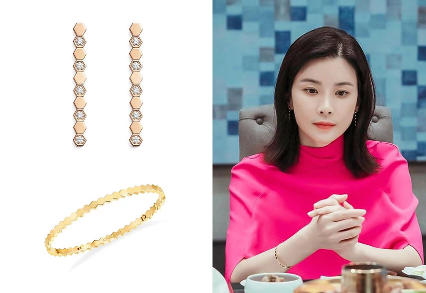 Chaumet Bee My Love爱·巢系列耳环、手镯