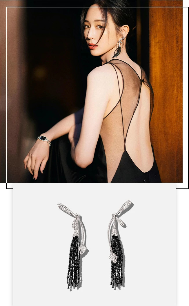 CHANEL香奈儿臻品珠宝PLUME DE CHANEL系列耳环
